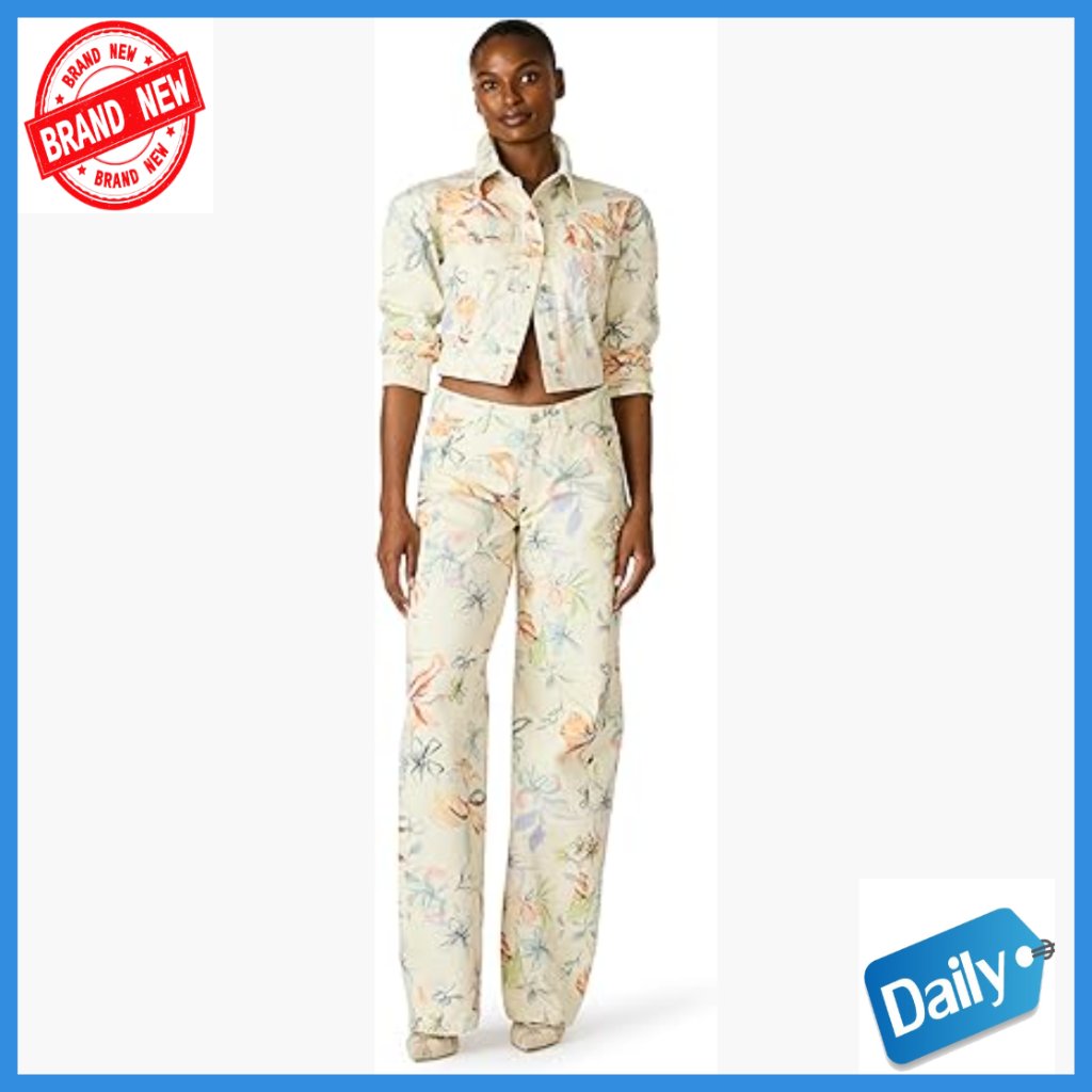 Mid Rise Straight Leg Jeans, 100% Cotton, Regular Fit, Spring Summer
